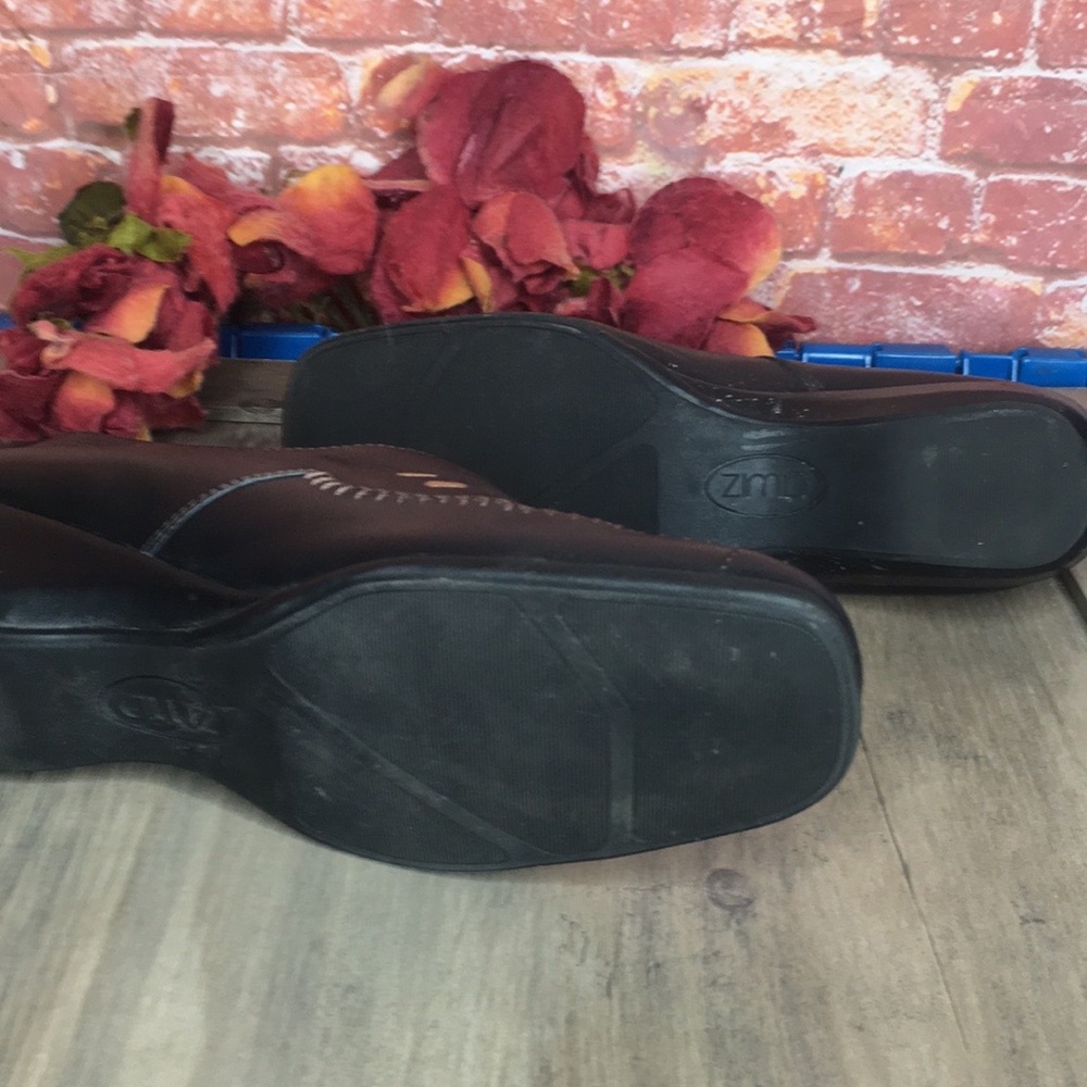 Vintage G. Wiz Black Leather
Comfort Driving Wedge Shoes - Picture 7 of 11